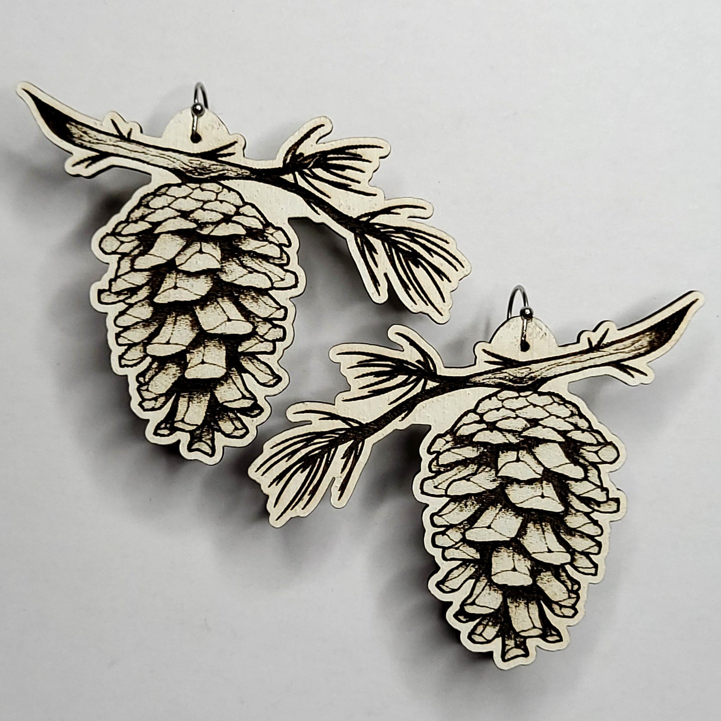 Perched Pine Cone